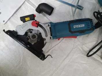 Mini circular deals saw erbauer