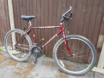 raleigh nitro mountain bike