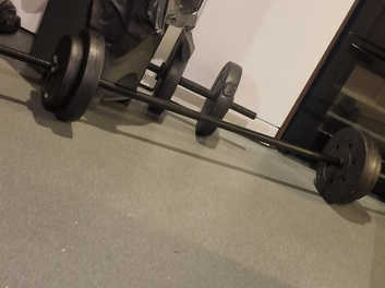 Opti Vinyl Barbell And Dumbbell Weight Set 50kg in Plymouth