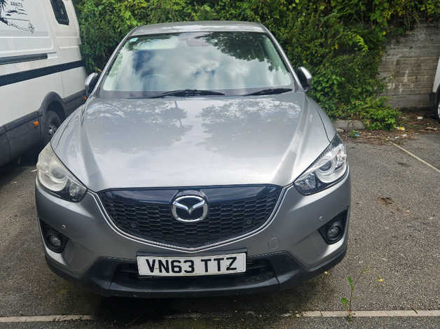 Cheap Mazda CX-5, 2013 (63) Silver Estate, Manual Diesel, 121,532 miles for sale in Liskeard, Cornwall