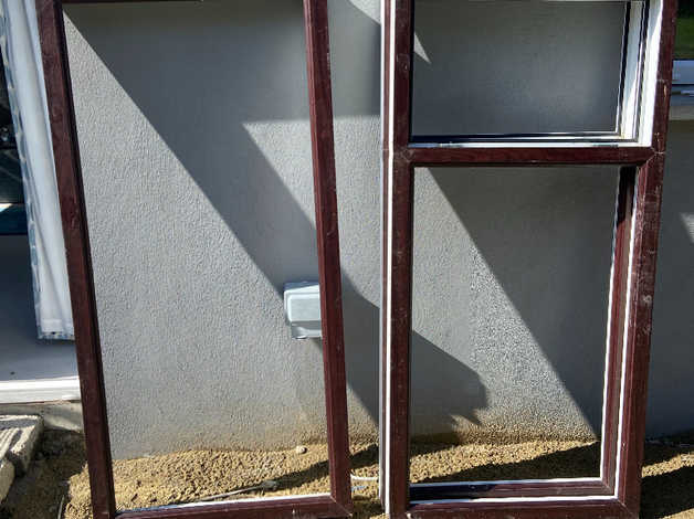 3 Double Glazed Conservatory windows and frames in Bangor