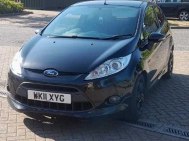 Cheap Ford Fiesta, 2011 (11) Black Hatchback, Manual Petrol, 133,104 miles for sale in Hitchin, Hertfordshire
