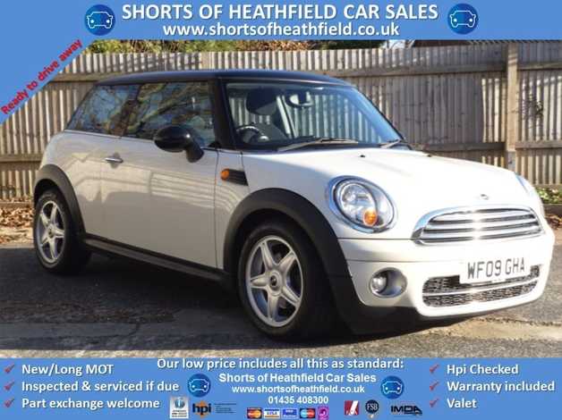 2009 Mini Cooper 16 D Diesel Peppersalt Panoramic Roof 3 Dr