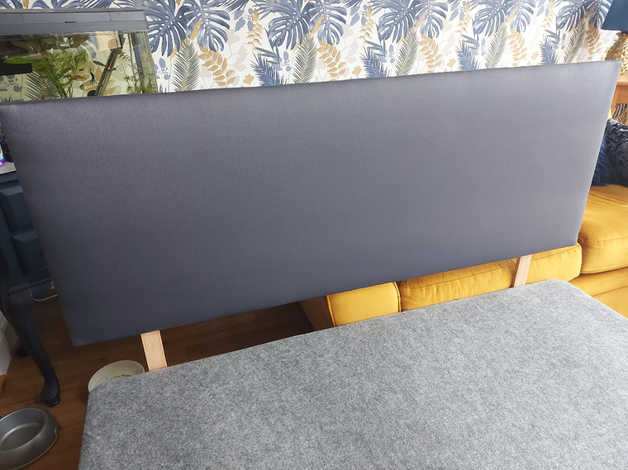 DOUBLE BED AND HEADBOARD WITH 2 SIDE DRAWERS in Felixstowe