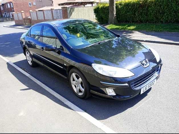 Cheap Peugeot 407, 2008 (08) Black Saloon, Automatic Diesel, 113,389 miles for sale in Houghton, Cambridgeshire