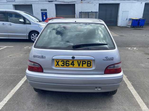 Citroen Saxo, 2001 (X) Silver Hatchback, Manual Petrol, 97,193 miles - Image 4