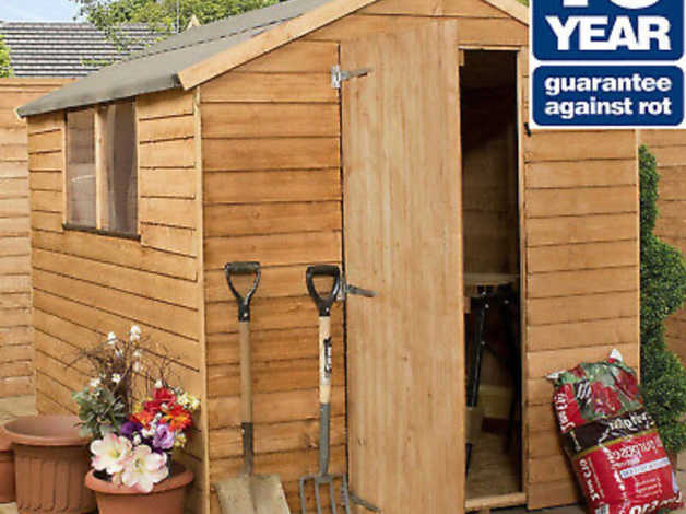 8 X 6 Shed With Windows In Maidstone Kent Freeads