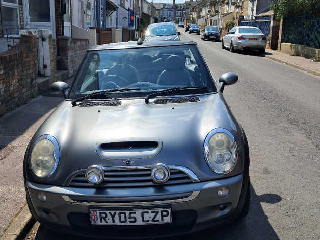 Cheap Mini MINI, 2005 (05) Grey Convertible, Manual Petrol, 90,505 miles for sale in Lowestoft, Suffolk