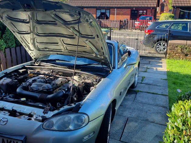 Mazda MX-5, 2003 (03) Silver Convertible, Manual Petrol, 132,026 miles - Image 7