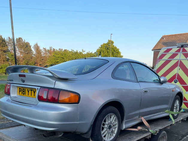 Cheap Toyota Celica, 1997 (P) Silver Coupe, Manual Petrol, 122,910 miles for sale in Barnsley, South Yorkshire