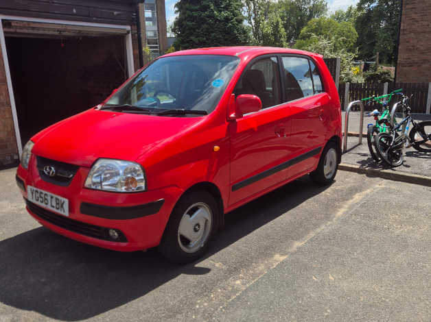 Cheap Hyundai Amica, 2006 (56) Red Hatchback, Automatic Petrol, 70,633 miles for sale in Heckmondwike, West Yorkshire