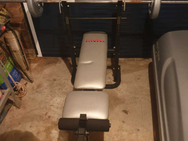 York 500 Foldable Bench With Weights In Bridgemary On Freeads