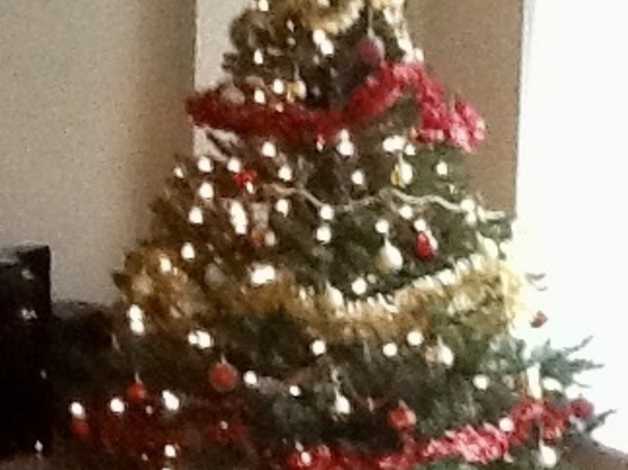 Artificial Christmas tree. approximately 6 feet tall in Bromley