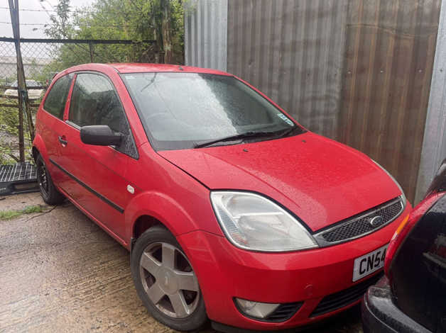 Cheap Ford Fiesta, 2004 (54) Red Hatchback, Manual Petrol, 63,257 miles for sale in Pontypridd, Mid Glamorgan