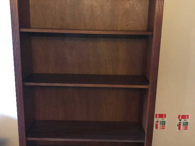 Mahogany Reproduction Bookcase In Leyburn North Yorkshire Freeads