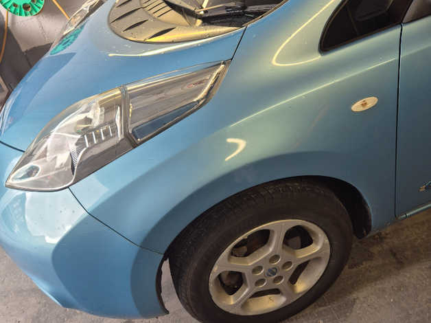 Cheap Nissan Leaf, 2014 (14) Blue Hatchback, Automatic Electric, 101,298 miles for sale in Warrington, Cheshire