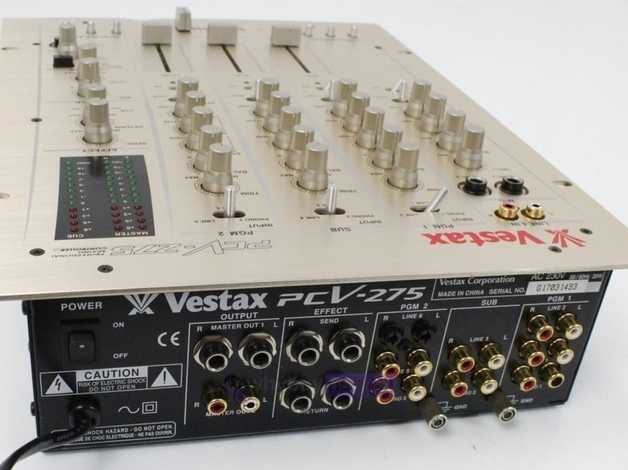 Vestax Pcv-275 Professional Dj Mixer | in Worksop