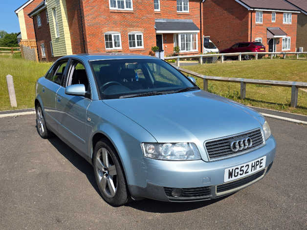 Cheap Audi A4, 2003 (52) Blue Saloon, Manual Diesel, 131,508 miles for sale in Saffron Walden, Essex