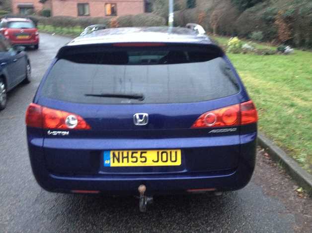 HONDA ACCORD 2.2 CTDI SPORT DIESEL ESTATE 2006 8 MONTHS MOT FULL SERVICE HISTORY CHEAP CAR TO RUN - Image 3
