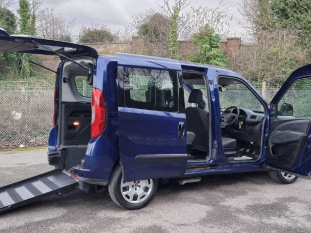 Fiat Doblo With Gowrings Mobility Conversion, 4 Seats Plus Wheelchair 