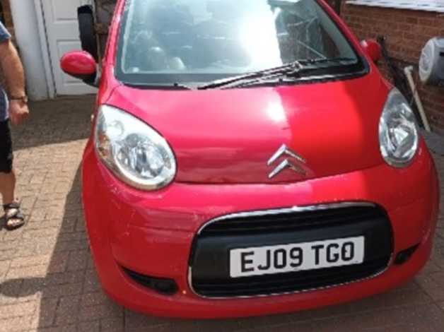 Cheap Citroen C1, 2009 (09) Red Hatchback, Manual Petrol, 103,649 miles for sale in Norwich