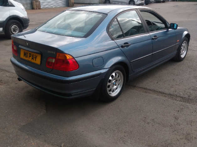 BMW 3 Series, 1999 (T) Blue Saloon, Automatic Petrol, 114,000 miles - Image 3