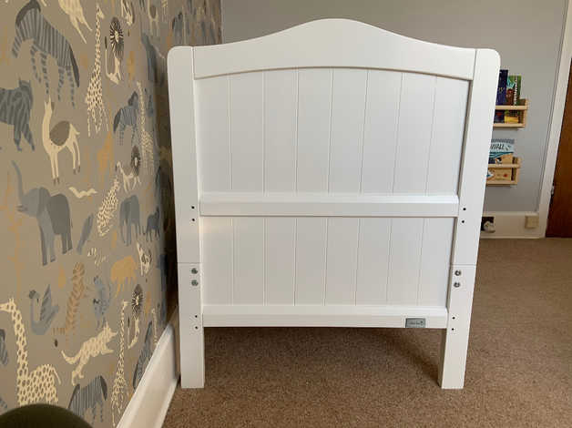 nested sorrento cot bed