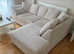 Sleek Corner Lounge - 2 & 3 Seater Sofa Set with Footstool