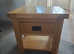 Oak side table