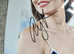 Genuine, Signed Photo, 8"x10", Aubrey Plaza (Actress -The White Lotus) Plus COA