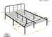 2x Double bed frames