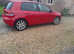 Volkswagen Golf, 2012 (12) red hatchback, Semi auto Diesel, 100,000 miles