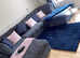 **Smart Living Brand New Corner Sofa - 2 & 3 Seater with Footstool Comfort**