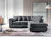 **Luxury Brand New Corner Couch - 2 & 3 Seater with Footstool Comfort**