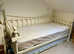 Cream Day Bed with Trundle