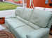 3 seater leather settee