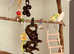 4 budgies with large cage and smaller cage
