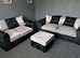 Bold & Modern Corner Sofa - 2 & 3 Seater with Footstool Addition