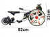 PRO RIDER 36 Hole Electric Golf Trolley and Includes Accessory Pack