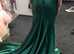 PROM emerald green dress