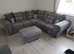 **   **Luxury Brand New Corner Arrangement - 2 & 3 Seater Set with Footstool