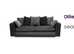 Three seater sofa, two seater sofa bed, cuddle chair and footstool