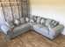 Milan Ultimate Brand New Corner Setup - 3 & 2 Seater with Coordinated Footstool