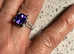 AAA Tanzanite ring White Gold
