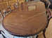 Dark Wood Dining Table & Chairs