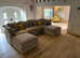 **Sleek Brand New Corner Seating - 2 & 3 Seater Sofa with Footstool