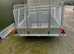 UnBraked General Purpose Trailer with Mesh Extension Sides 8' x 5' 750kgs - Bateson B85
