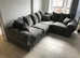 **Milan Elegant Brand New L-Shape Couch - 3 & 2 Seater with Footstool Comfort*