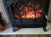 Electric style wood burner