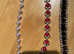 Necklaces and earrings